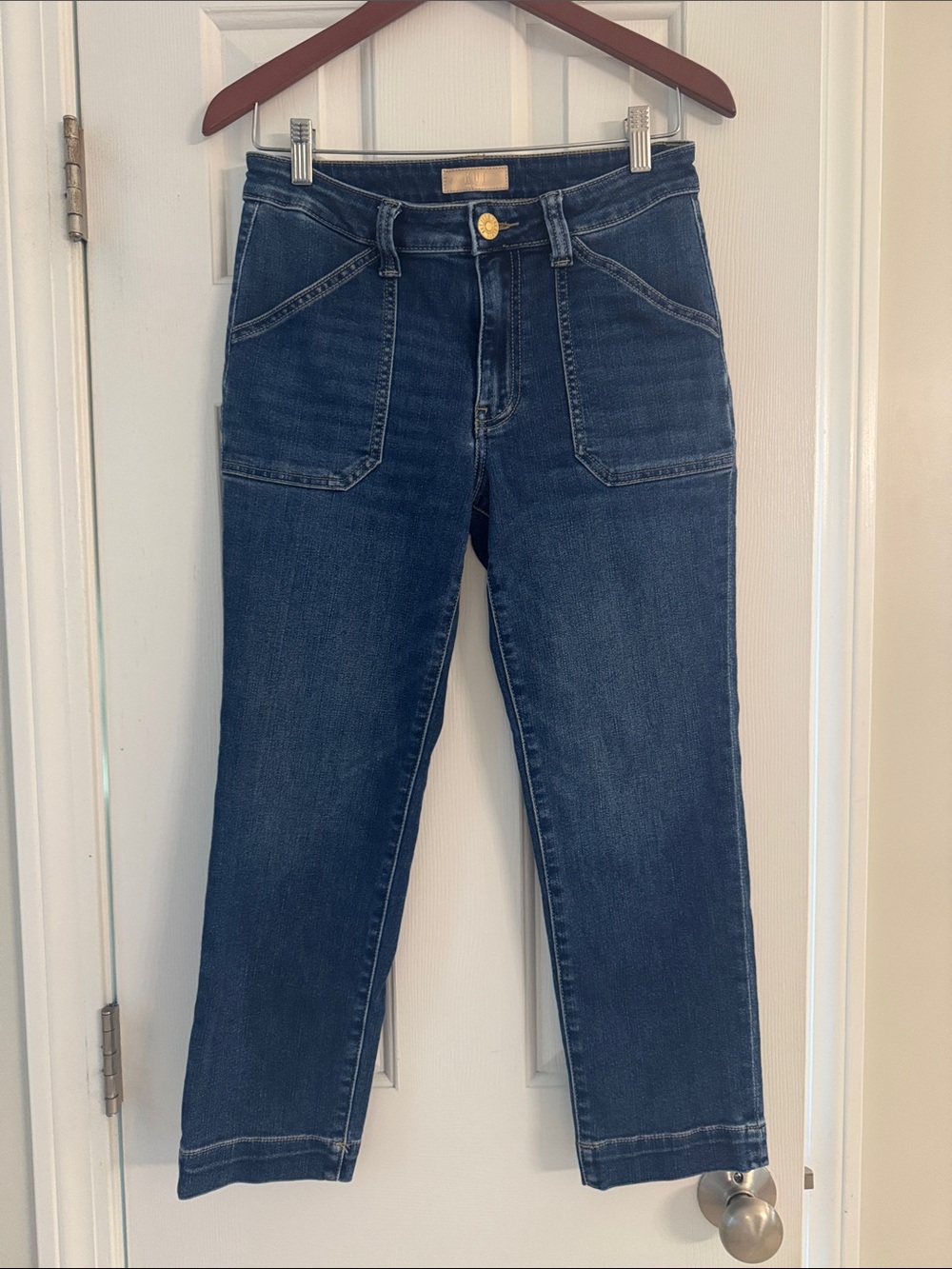 Kut from the Kloth, Dark Blue Women’s Straight-Leg Jeans